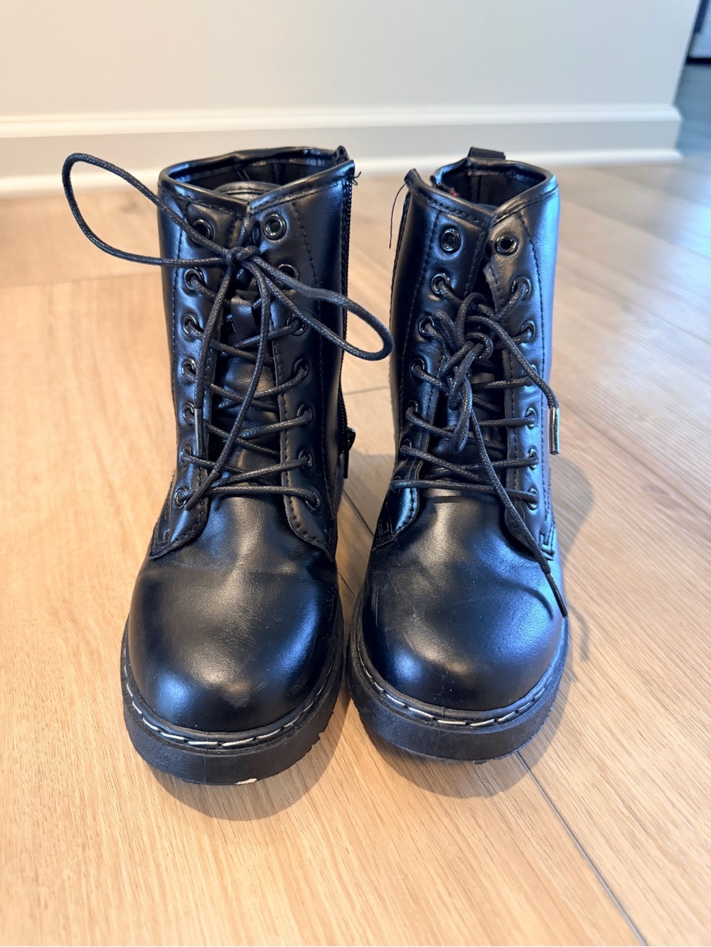 Girls Black Boots